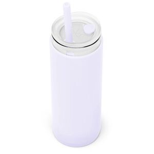 bkr Demi Cup Sleeve and Lid, color Foof (light pale purple), no glass vessel